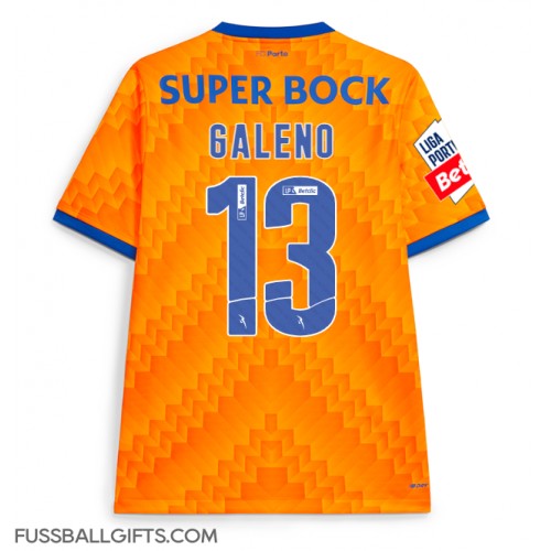 Porto Galeno #13 Fußballbekleidung Auswärtstrikot 2024-25 Kurzarm